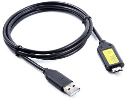 PRICE WIZE USB Charger & Data Sync USB Cable/Photo Transfer CABLE Lead Compatible with Samsung Fast Charger Digital Camera TL105, TL110, TL205, TL210 ES57 Data Transfer & Charging Lead Replacement UK