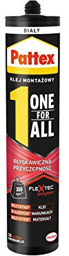 Pattex One4all Klebstoff, Schwarz, 440 g.