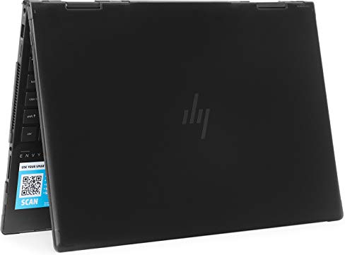 mCover - Cover rigida per notebook HP Envy x360 15-EDxxxx/EExxxx serie (non compatibile con Envy x360 15-AQ/BP/DS/DR Series & altri modelli) (nero)