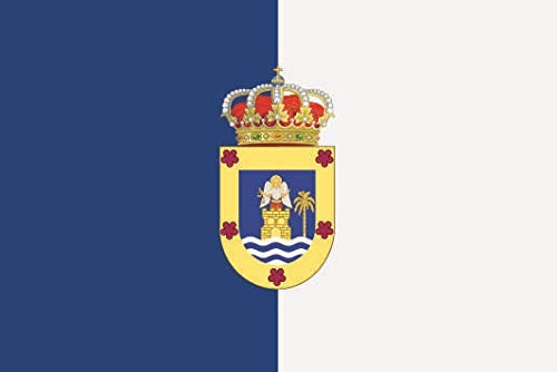 U24 Aufkleber La Palma Flagge Fahne 8 x 5 cm Autoaufkleber Sticker
