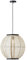 BRILLIANT Lampe, Tanah Pendelleuchte 47cm schwarz/natur, 1x A60, E27, 42W, Kabel kürzbar/in der Höhe einstellbar
