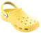 3Kamido Croco Kids schöne Clogs Kinder Gartenschuhe Badelatschen Sandkasten Camping Jungen und Mädchen (Gelb, 32)