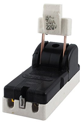 Ruilogod AC 220V 30A Two Phase 2p Contrôle du circuit Débranchement Switch Black