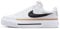 Nike Damen Court Legacy Lift Sneaker, White Black Hemp Team Orange, 44 EU