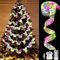 10m Weihnachtsband Lichter,100 LED Band Weihnachtsbeleuchtung,Bänder Lichterketten,Batteriebetriebene Weihnachtslichterkette,für Urlaub,Party,Hochzeiten,Innen und Außenbereich Weihnachtsdekoration