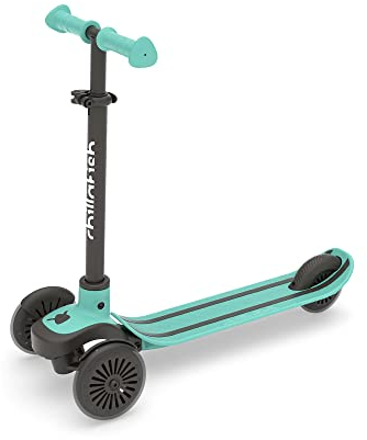 Chillafish Scotti 3-Rad Scooter für Kinder – Lean-to-Steer Roller mit Fußbremse, Roller mit höhenverstellbarem Lenker und ABEC-5 Räder