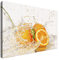Estika Leinwand bilder - Orange im Wasser - 60x40 cm, 1 teilige kunstdruck - Wandbilder wohnzimmer, schlafzimmer, Moderne wanddeko, Bild auf leinwand - Küche, Restaurant bilder - 5032A_1E
