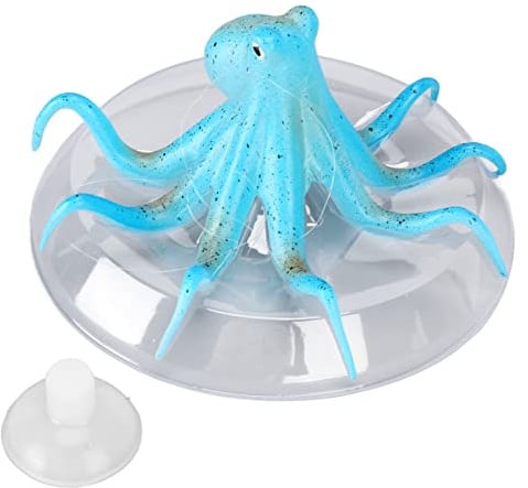 Lebensechte Silikon-künstliche bewegliche schwimmende Oktopus-Verzierungs-Aquarium-Simulations-Krake für Aquarium-Dekoration
