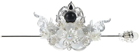 Haarstäbchen Hanfu Haarkrone Japanische Haarnadel Blumenhaar Klebt Essstäbchen Chinesische Hanfu Haarschmuck Haarstäbchen für Dutts Frauen