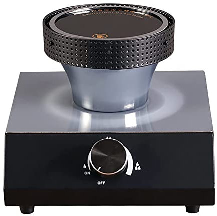 Siphon-Kaffeebrenner, Halogen-Siphon-Brenner-Heizung, Halogenstrahl-Kaffeeheizofen, LCD-Digitalanzeige, Drehschalter, einstellbare Hitze, Keine offene Flamme, Temperaturregelung und Energieeinsparun