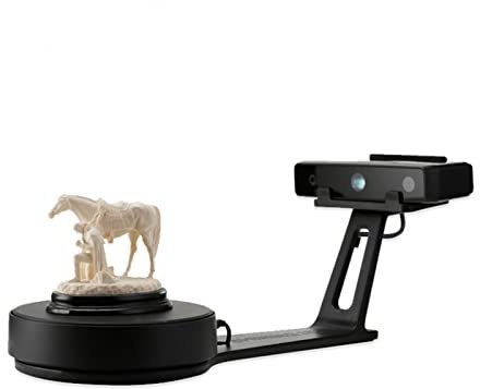 TAITUS White Light Desktop-Scanner 3D, One-Click-Scanning, einfach und schnell, Fixed/Auto-Scan-Modus, 0,1 mm Genauigkeit, 8S Scangeschwindigkeit