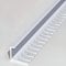 Fliesenleiste Aluminiumlegierung Fliesenschiene Lang 135CM*2 Stück Abschlussleiste Fliesen Für Bodenbeläge Mit 8.5-18.5 Mm Höhe, FüR Schlafzimmer, Esszimmer, Badezimmer(Silver,H:15.5MM)