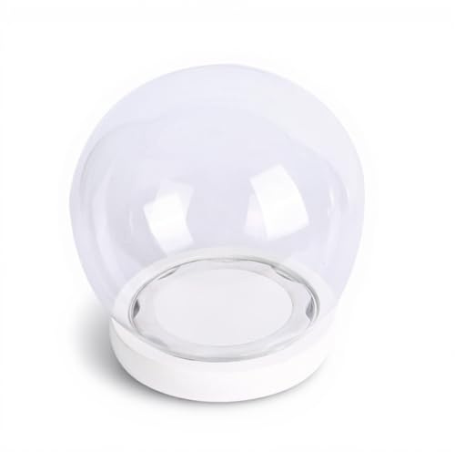 Generic Présentoir de Cloche En Verre pour Fleurs et Souvenirs Préservés, Diamètre 20CM
