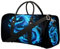 Yzrwebo Blue Dragon Reisetasche für Männer und Frauen, Drache, Wochenendtasche, faltbar, große Sporttasche, wasserdicht, Gepäck-Tragetasche, reißfest, Mehrfarbig, 17.4 x 8.3 x 9.5