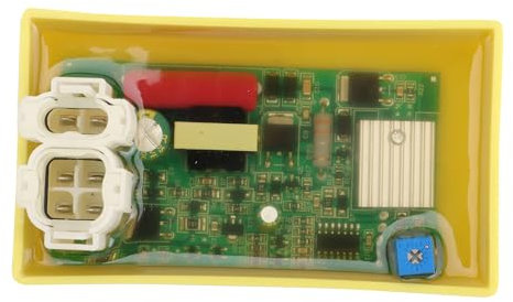 WOOSTAR 6 Pin DC CDI Box Ersatz für GY6 50ccm 90ccm 110ccm 125ccm 150ccm 200ccm 250ccm Roller ATV Go Kart Moped Quad Dune Buggy Pit Dirtbike