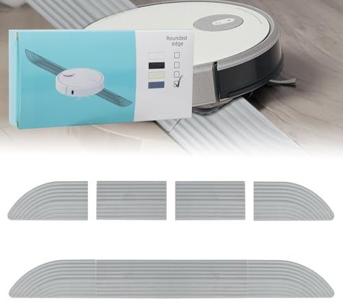 Türschwellenrampe Saugroboter, Türschwellenrampe für Staubsauger, Rampe Saugroboter Kletterhilfe passend für alle Staubsaugroboter, Saugroboter Erhöhung für iRobot/Ecovacs/Xiaomi-68,6 x 5,1 x 1,6 cm