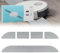 Türschwellenrampe Saugroboter, Türschwellenrampe für Staubsauger, Rampe Saugroboter Kletterhilfe passend für alle Staubsaugroboter, Saugroboter Erhöhung für iRobot/Ecovacs/Xiaomi-68,6 x 5,1 x 1,6 cm