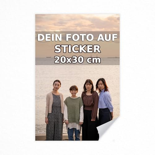 GP TONER Individuelle Aufkleber mit Druck - bitte senden Sie Ihr Foto Personalisierte Aufkleber mit dauerhaften Wanddrucken zur Innendekoration schöner Druck Personalisierbares Geschenk 20x30cm