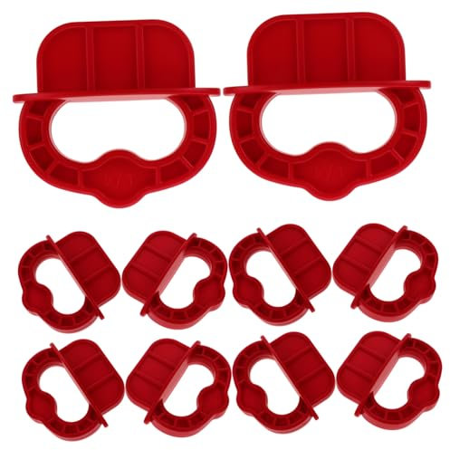 KITANDOVE 12stücke Deckbrett-abstandshalter Für Verbunddeckungen Spacer- Für Gleichmäßige Ausrichtung Und Einfache Installation Wiederverwendbar Und Leicht Für