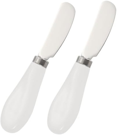 Generic Stainless Steel Butter Knife Set - Versatile Butter Spreader and Knife - Perfect for Spreading Butter and Jam - Set of 2