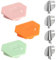 prota 3 PCS Magnetic Seam Guide for Sewing Machine 4 PCS Hem Presser Foot, Magnetic Sewing Machine Guide Multifucntional Seam Guide Hemmer, Polygonal Strong Magnetic Gauge for Most Sewing Machine
