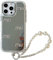 eglixu Mirror Case Designed for iPhone 16/15/14/13 Pro Max,Cute High Gloss Mirror Protective Cover with Wrist chain,Plating Silver Shell for Women Girls (16 Pro Max)