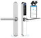 Serratura Smart Elettronica per Casa, Hotel e B&B, Controllo Remoto con App iOS e Android, RFID, Argento ip 64 installazione facile non serve sostituire l'attuale serratura TTLOCK