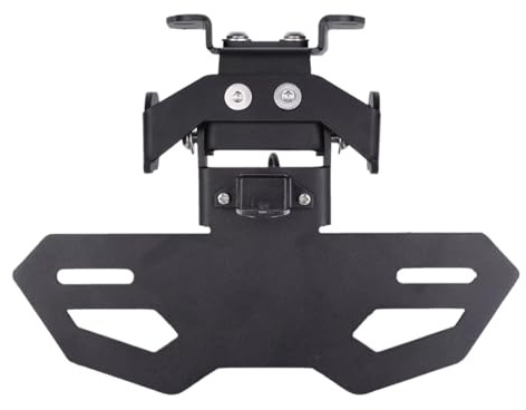 Kennzeichenrahmen Motorrad Hinten Kurze Schwanz Lager Kennzeichen Halter Reitstock Halterung Licht Kompatibel Mit Yamaha Für MT-07 2014-2024