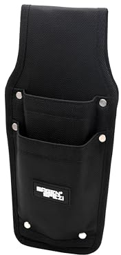 Sägenspezi Keiltasche für Alu- oder Kunststoffkeile | 2 Fächer | Keilholster | für Forstgürtel, Gürtel oder Werkzeuggürtel | ohne Falz damit Fällkeile Nicht hängen bleiben