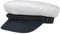 HAMMABURG White Starline Elbseglermütze - Schildmütze Damen/Herren - Schirmmütze aus 100% Baumwolle - Kapitänsmütze Sommer/Winter - Baumwollkappe - Elbsegler weiß 62 cm
