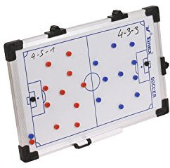 Vinex HAEST Magnetische Taktiktafel für Fußball | Beschreibbar und mit Magneten | 45 x 30 cm | Fußballtraining