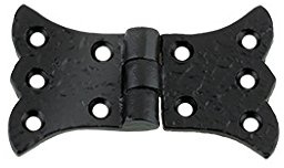 Butterfly Hinge - 85mm x 35mm (Pair) in Black Antique FF18
