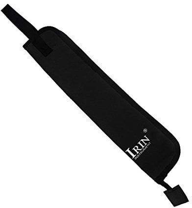 Drum Stick Bag, 5 Farben Drum Stick Lagerung Hängende Tasche Drumstick Portable Handtasche mit Griff(Schwarz)
