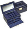 Schmuckkasten Elly acuro/navy (Leder)