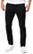 MERISH Chino Hosen Herrn Slim Fit Jogger Hose Stretch Neu 401 (31-32, 401 Schwarz)