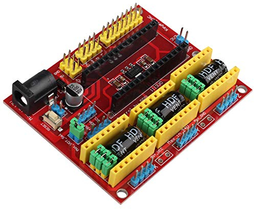 Jopto Multicolor Resin CNC Shield V4 Gravur Expansion Board Kit Controller für Arduino Engraver Machine Driver 3D Printer