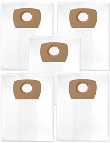 5x Staubbeutel Filtersack Staubklasse M kompatibel mit Nilfisk Aero 26-21 PC, Aero 31-21 Inox