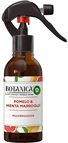 Botanica By Air Wick Ambientador Pulverizador, Esencia para Casa con Aroma a Pomelo y Menta Marroquí, 236 Mililitros
