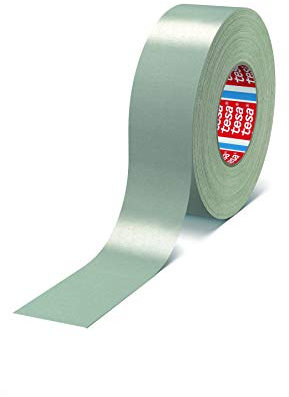 tesa band 4651 Premium leistungsstarkes Gewebeband versch. Breiten und Farben (38 mm x 50 m, grau)