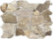 CONCORD WALLCOVERINGS ™ Retro-Art 3D Faux Stone Wall Panels, Pack of 10, Beige Brown Wild Boulder, Lightweight PVC Sheets 17.5 x 23.75 (44.5 cm x 60.3 cm), Rock Tiles - Covers 28.86 Sq Ft (2.7 m2)