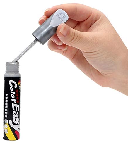 Auto Reparatur Lack Auto Pinsel Glänzend Rot/Schwarz/Weiß/Silber,Lackstift 12ml Autolack Reparatur Mit 4 Optionalen Farben Für Autokratzer Reparatur, Auto Lackstift Autolack Lack Reparatur Spezieller