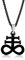 Herren Leviathan Kreuz Halskette : Edelstahl Kirche von Satanische Halskette Satanischer Leviathan Kreuz Anhänger Schwefel Halskette, Alchemie Symbolisches Geschenk für Halloween Weihnachten,Schwarz