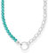 THOMAS SABO Kette mit blauen Perlen 925 Sterling Silber KE2188-404-17-L45V