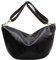 TIAASTAP Weiche-Leder Umhängetasche Damen Gross Crossbody Bag mit Breiter Gurt Groß Ledertasche Schultertasche Beuteltasche Hobo Bag Vintage