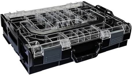 Sortimo L-BOXX 102 6100000362 Werkzeugkasten unbestückt ABS Schwarz, Transparent (L x B x H) 445 x