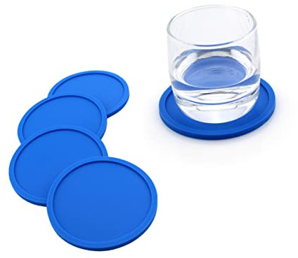 BESTonZON 5st Kaffee-untersetzer Silikonuntersetzer Für Getränke Tassen-tischset Tasse Tischset Trinken Getränkeuntersetzer Verdicken Regenschirm Hut Erwachsene Saugfähiger Untersetzer Wagen