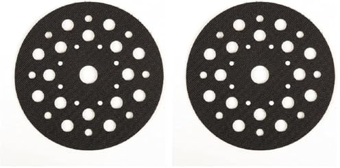 Mirka Schutzauflage Ø 125mm 33-Loch, 1 Stück, zum Schützen von Schleiftellern mit Klettbelag, 8295412111 (Packung mit 2)