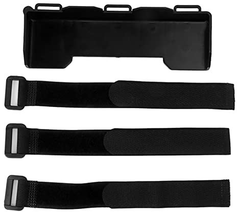 ZLXHDL Rc Battery Tray,Rc Car Battery Box Rc Accessories 8426 Plastic Battery Holder Container Compatible for Zd Racing 08411 Mt8 08425 08426 08427 08428 1/8 Rc Car Black
