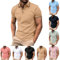 Polo Homme Manches Courtes Polo Homme Manches Courtes Chemisette Homme Manche Courte Tee Shirt Homme Rose Polo Manches Courtes Homme Vetement Homme Polo Manches Courtes Homme Blanc M