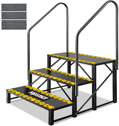 3-stufige RV-Treppe, Whirlpool-Stufe mit Handlauf (3 Stufen)